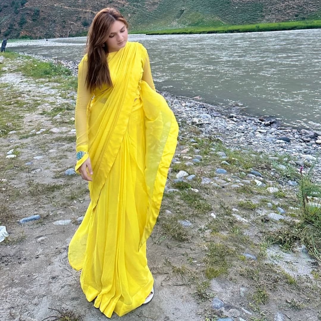 Glow Chiffon Saree